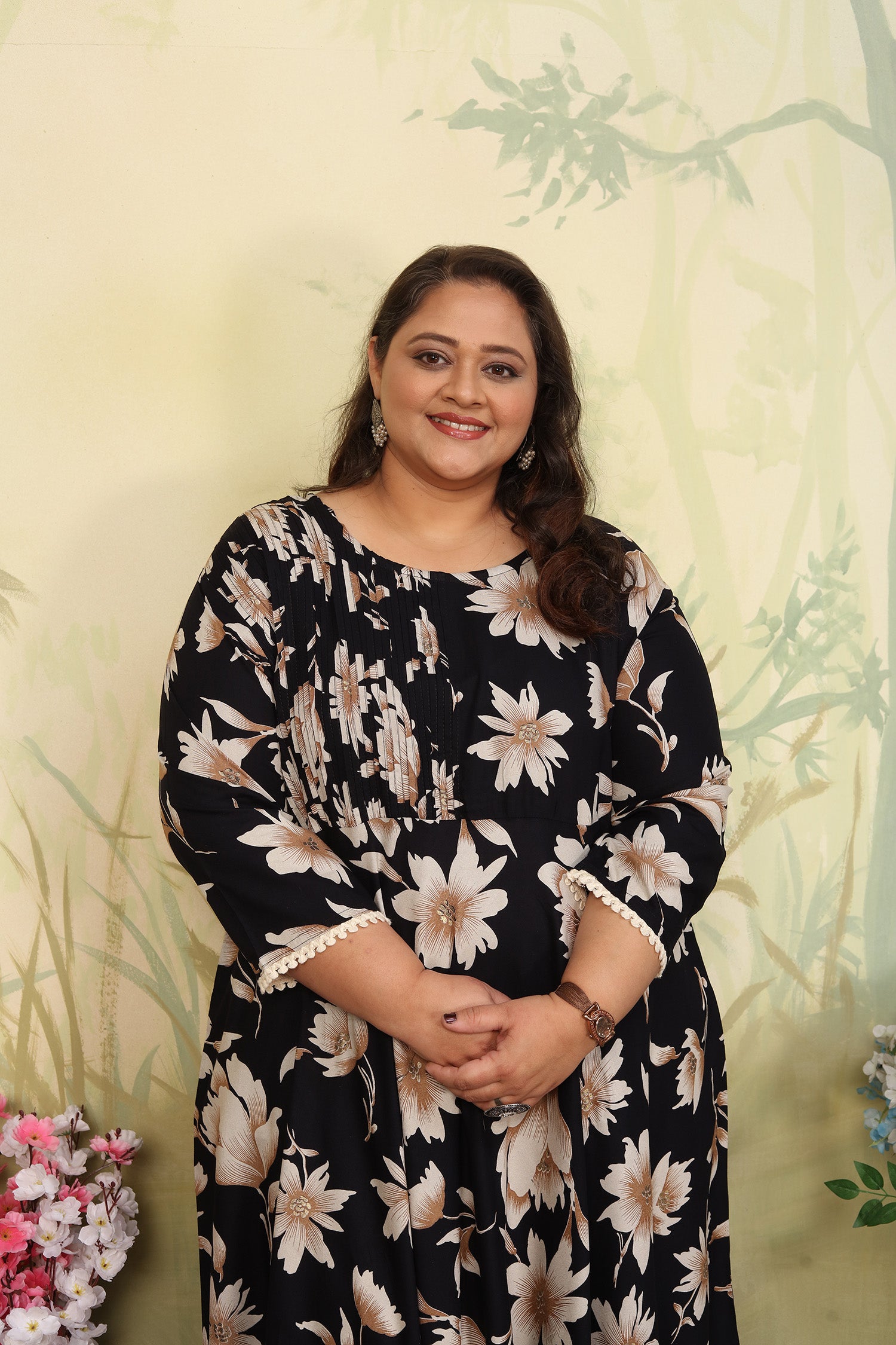 Clothiks Premium Riyon export quality Long  Kurti