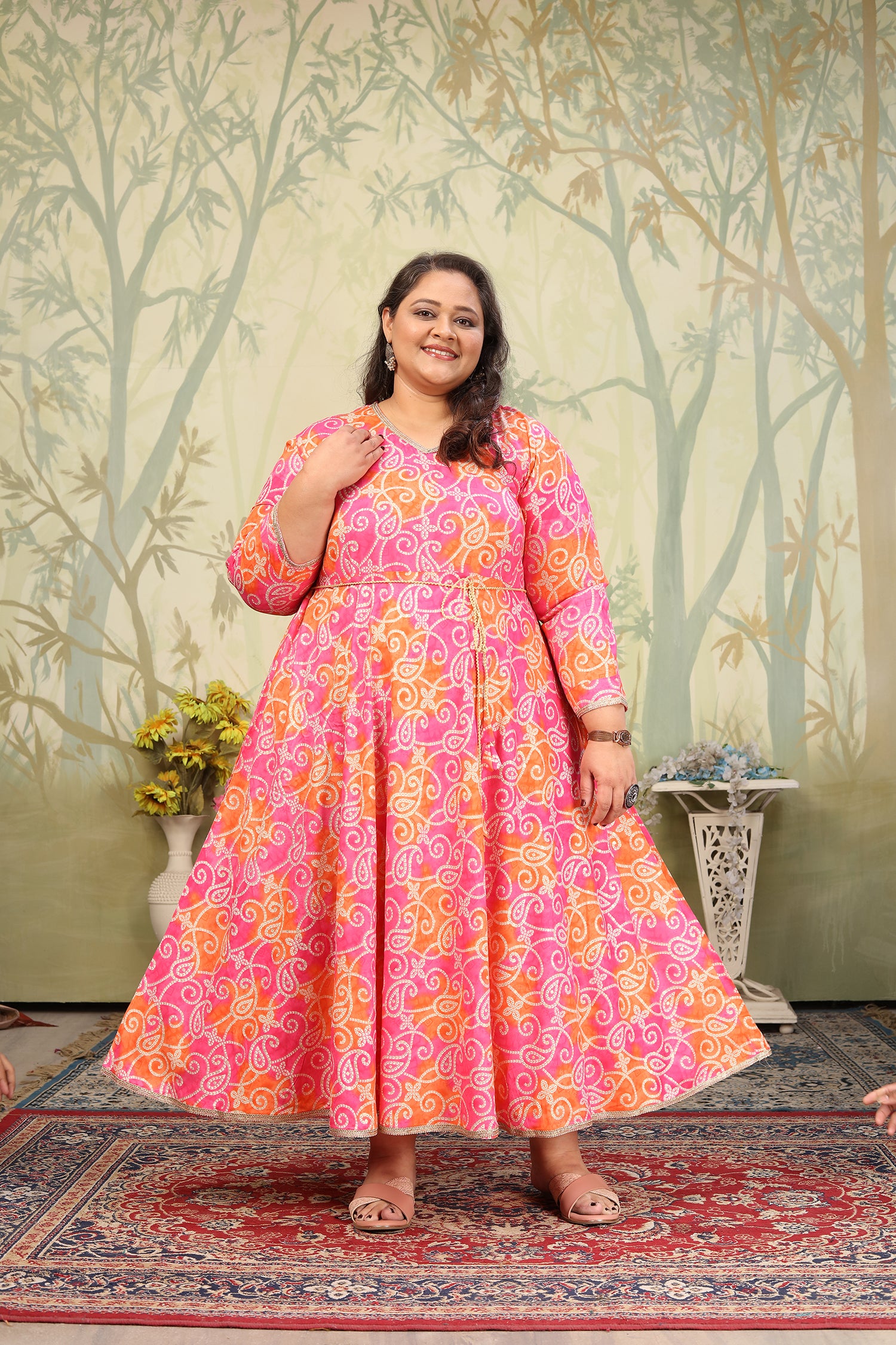 Clothiks Premium Riyon export quality Long  Kurti