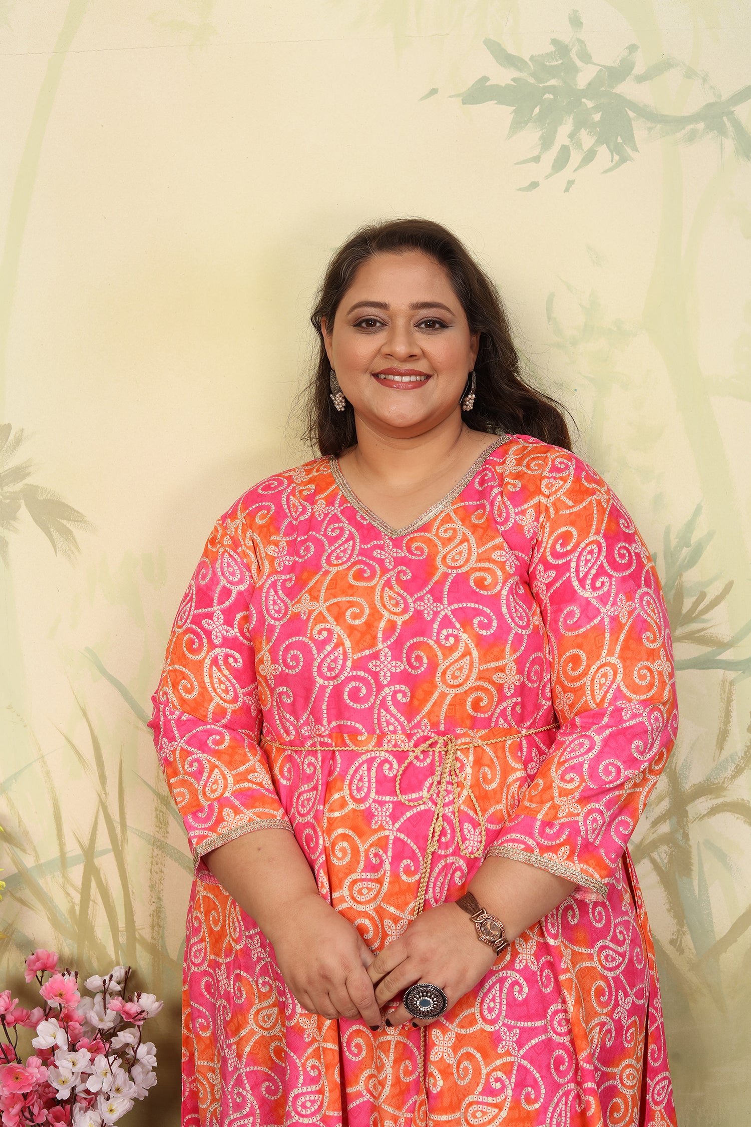 Clothiks Premium Riyon export quality Long  Kurti