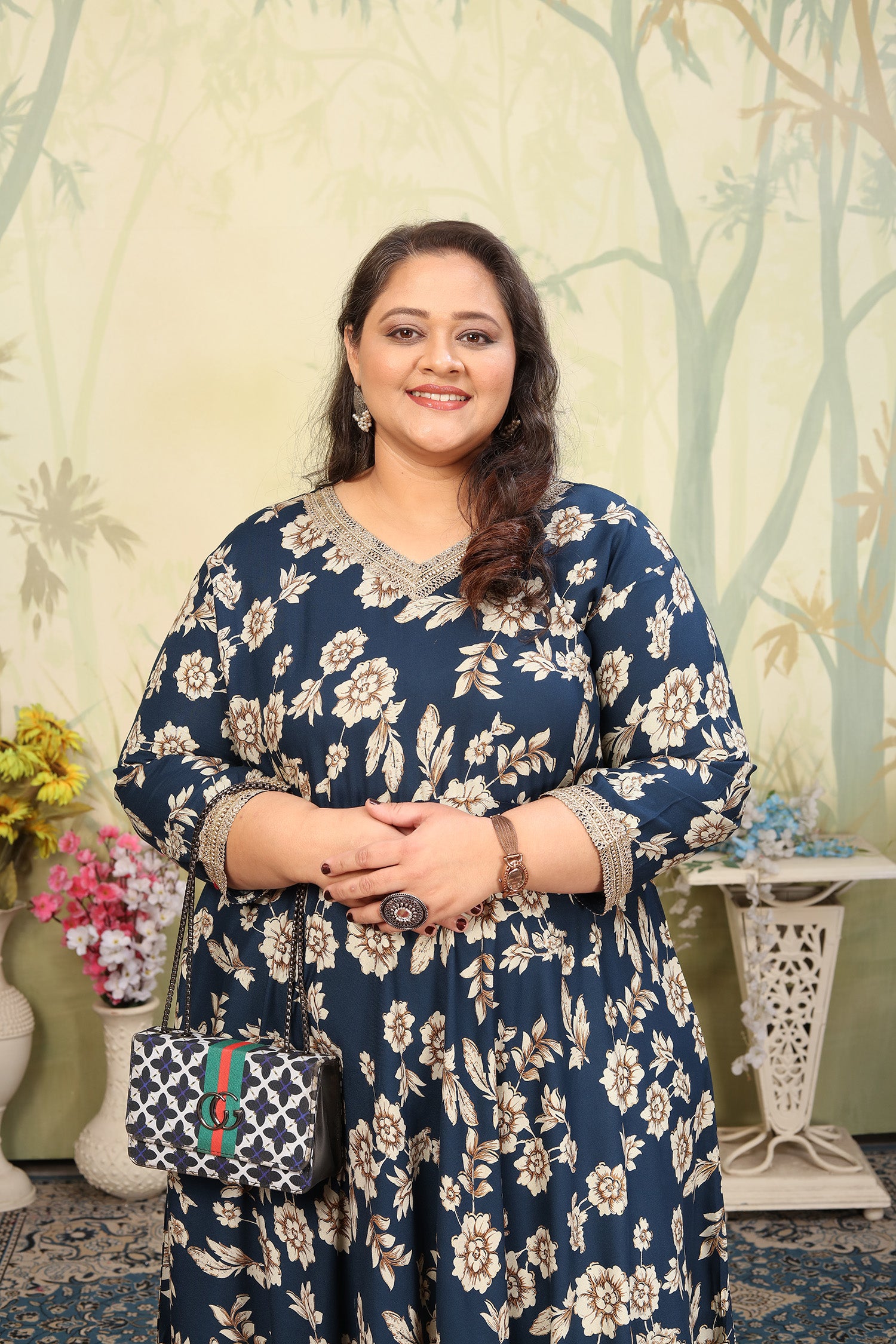 Clothiks Premium Riyon export quality Long  Kurti