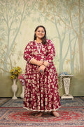 Clothiks Premium Riyon export quality Long  Kurti