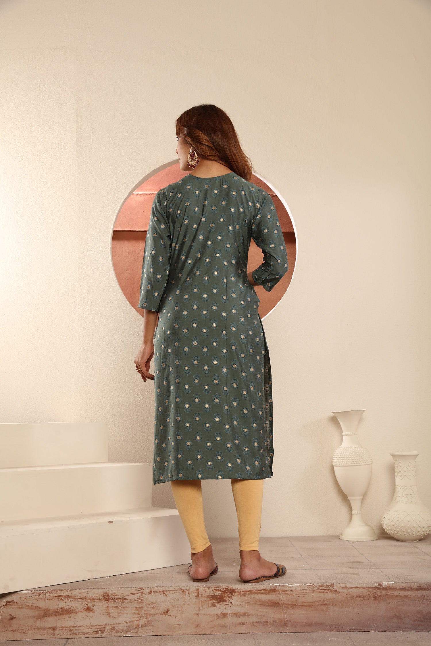 Clothiks Premium Viscose Maslin Print Export Quality With Pocket kurti
