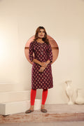 Clothiks Viscose Maslin Print kurti