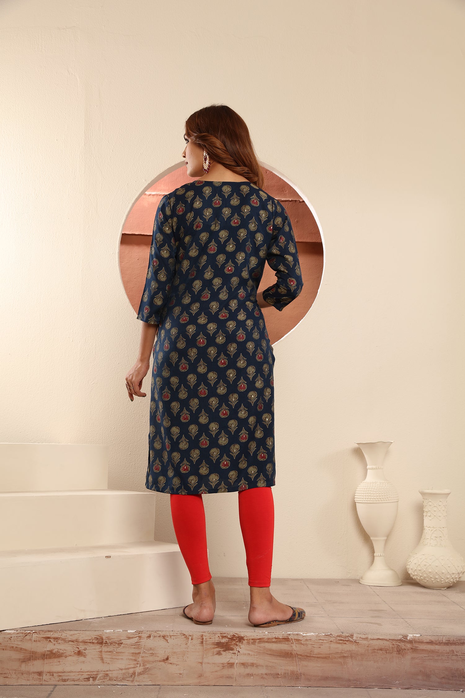 Clothiks Viscose Maslin Print With Pocket kurti