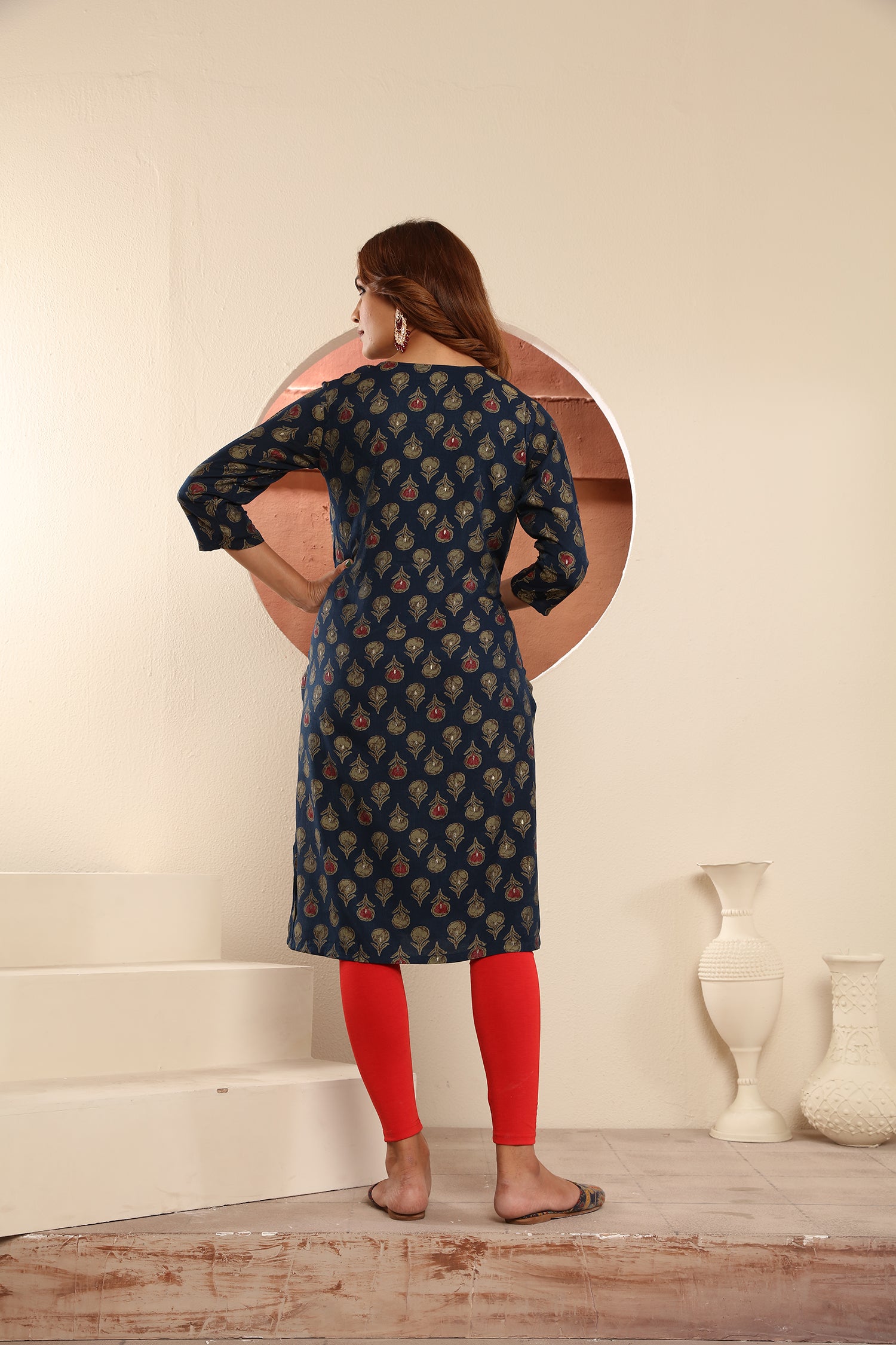Clothiks Viscose Maslin Print kurti