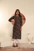 Clothiks Premium Viscose Maslin Print Export Quality With Pocket kurti