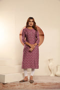 clothiks Viscose Maslin Print With Pocket kurti