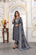 Clothiks Premium Chanderi Export Quality Embroidery Full stiched kurti