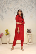 Clothiks Rinkal Cotton With Pocket kurti