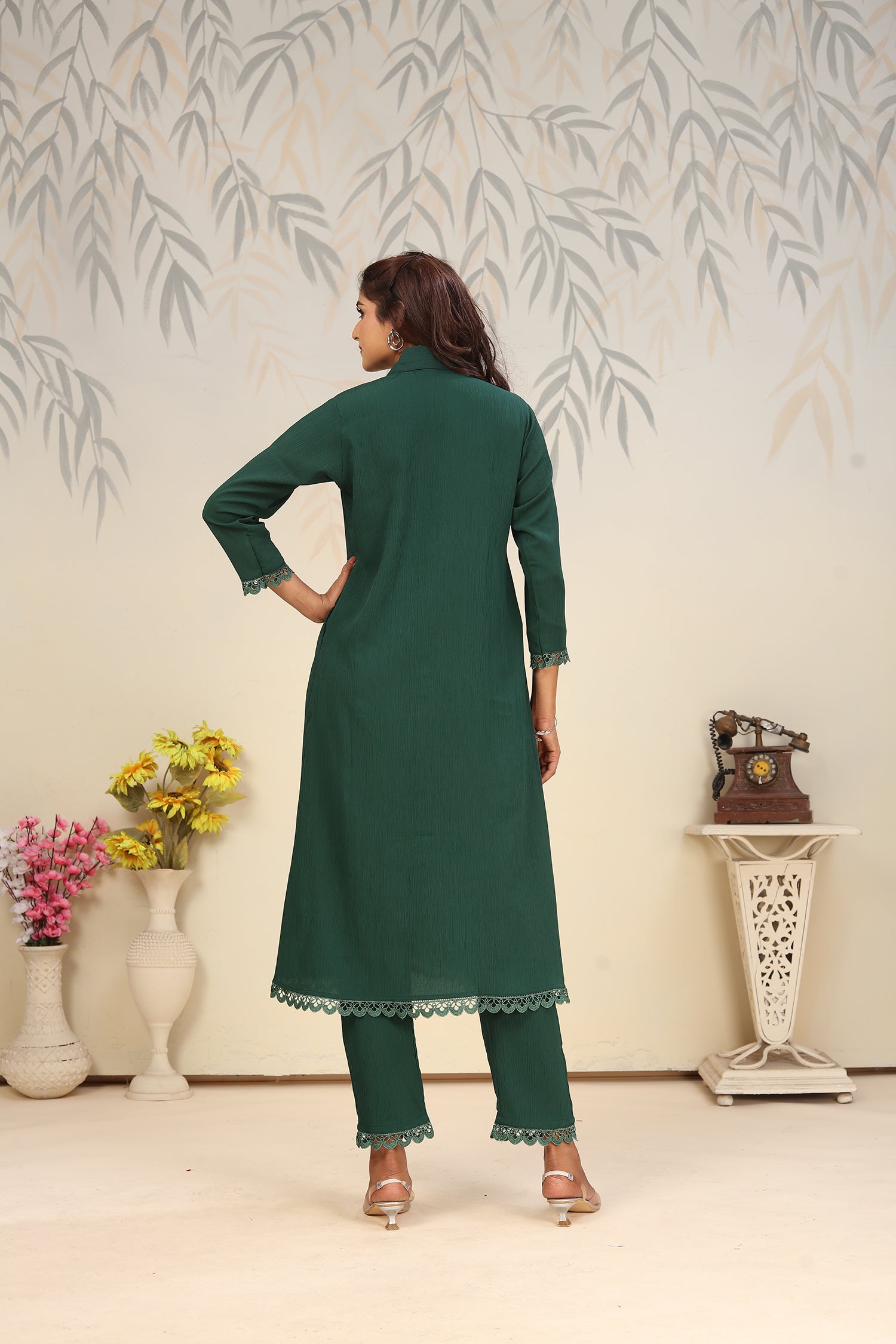 Clothiks Rinkal Cotton With Pocket kurti