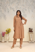 Cothiks Rinkal Cotton With Pocket kurti