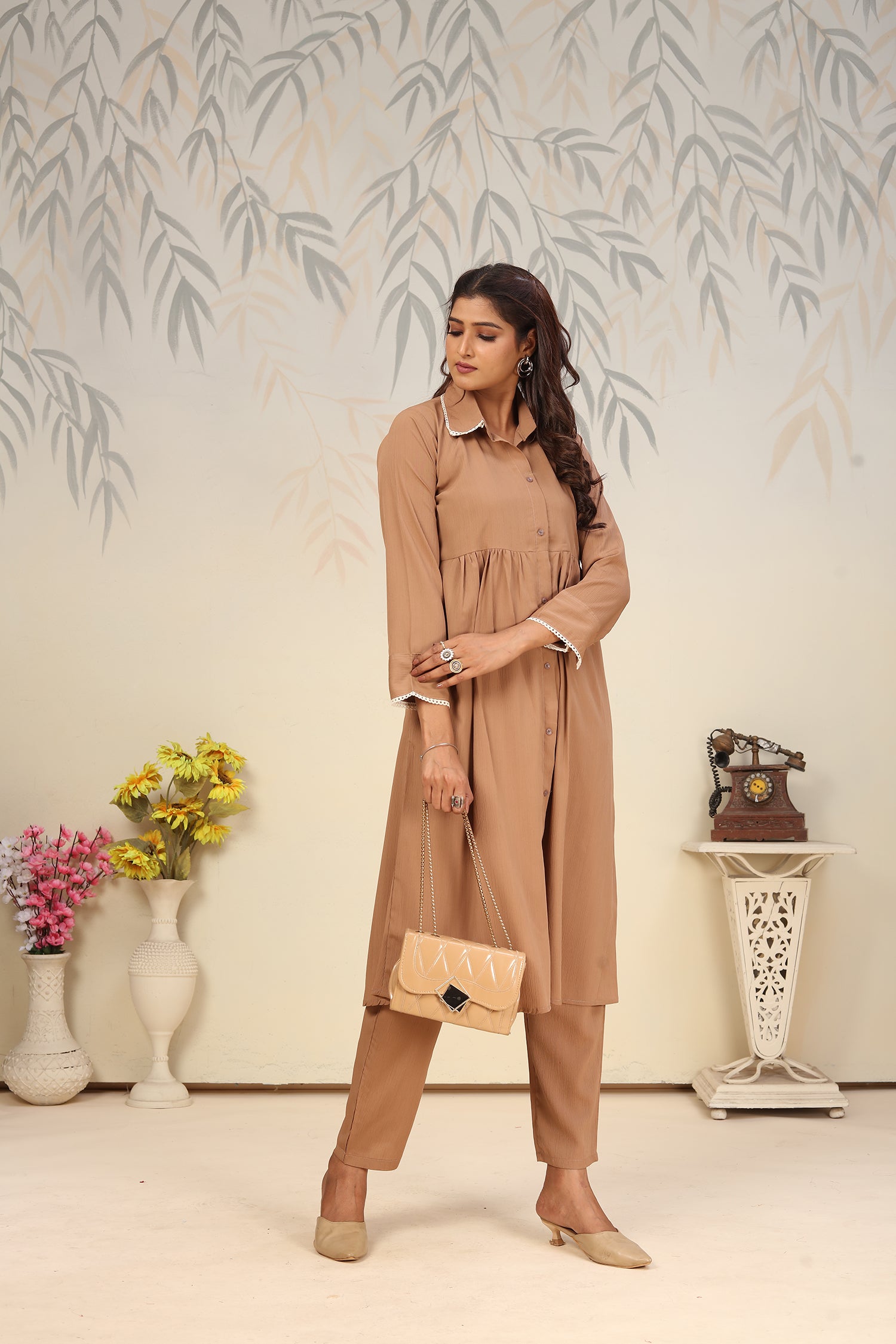 Cothiks Rinkal Cotton With Pocket kurti