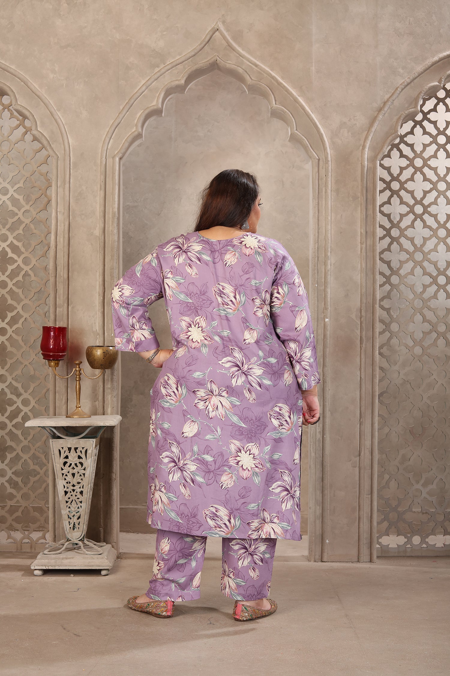Clothiks Premium Riyon Export Quality With Handwork kurti