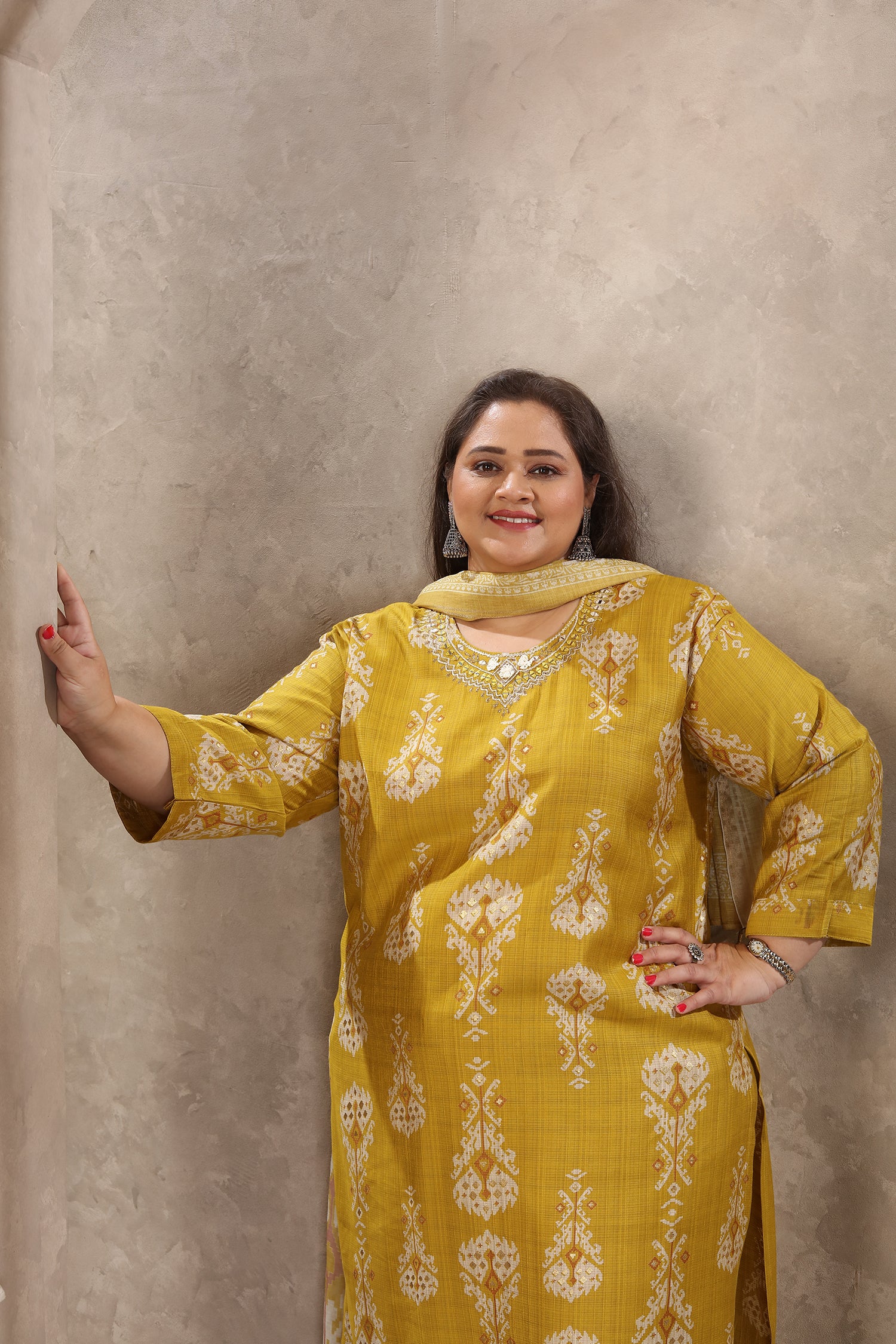 Clothiks Premium Lichi Viscose Export Quality With Handwork  kurti