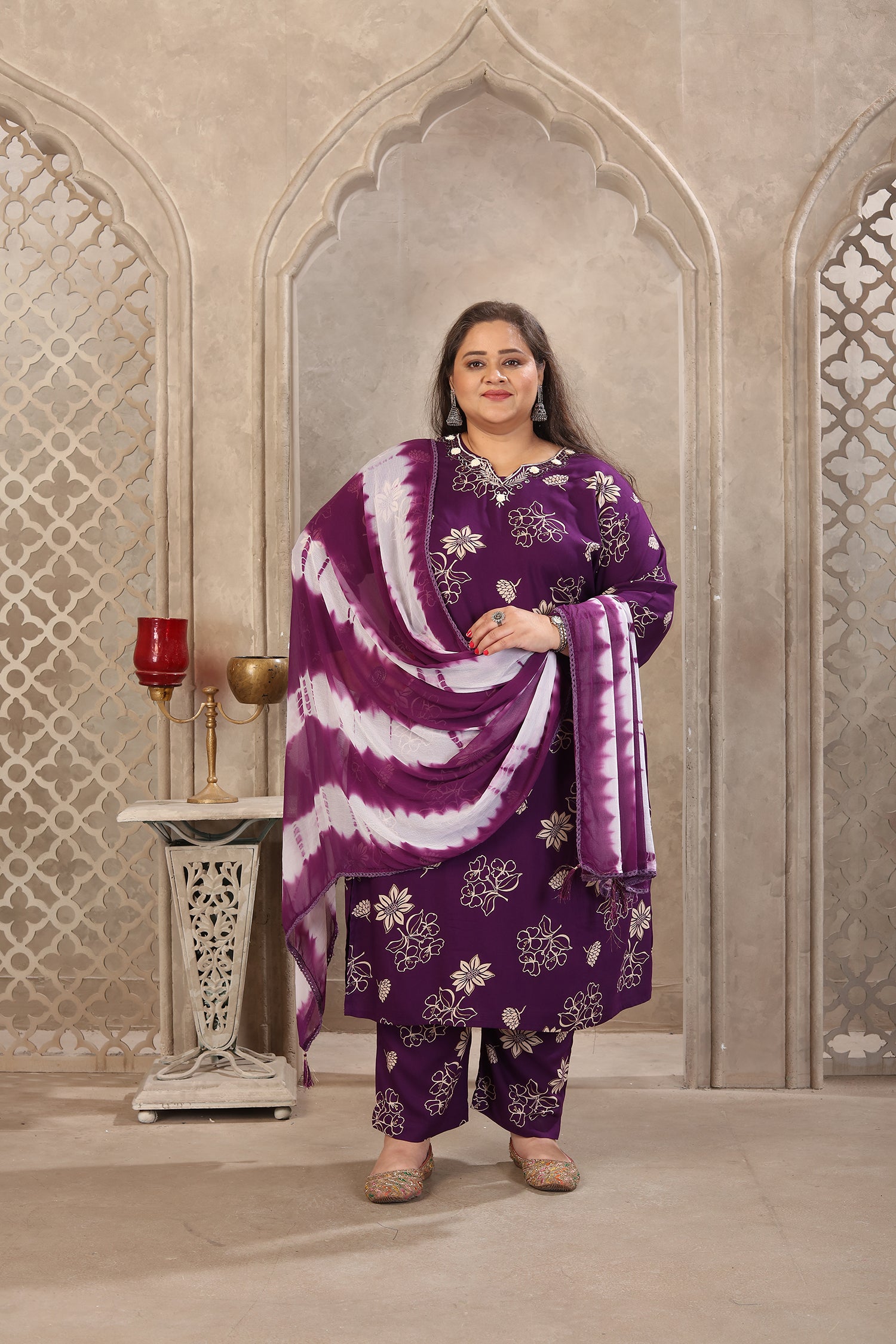 Clothiks Premium Riyon Export Quality With Handwork kurti