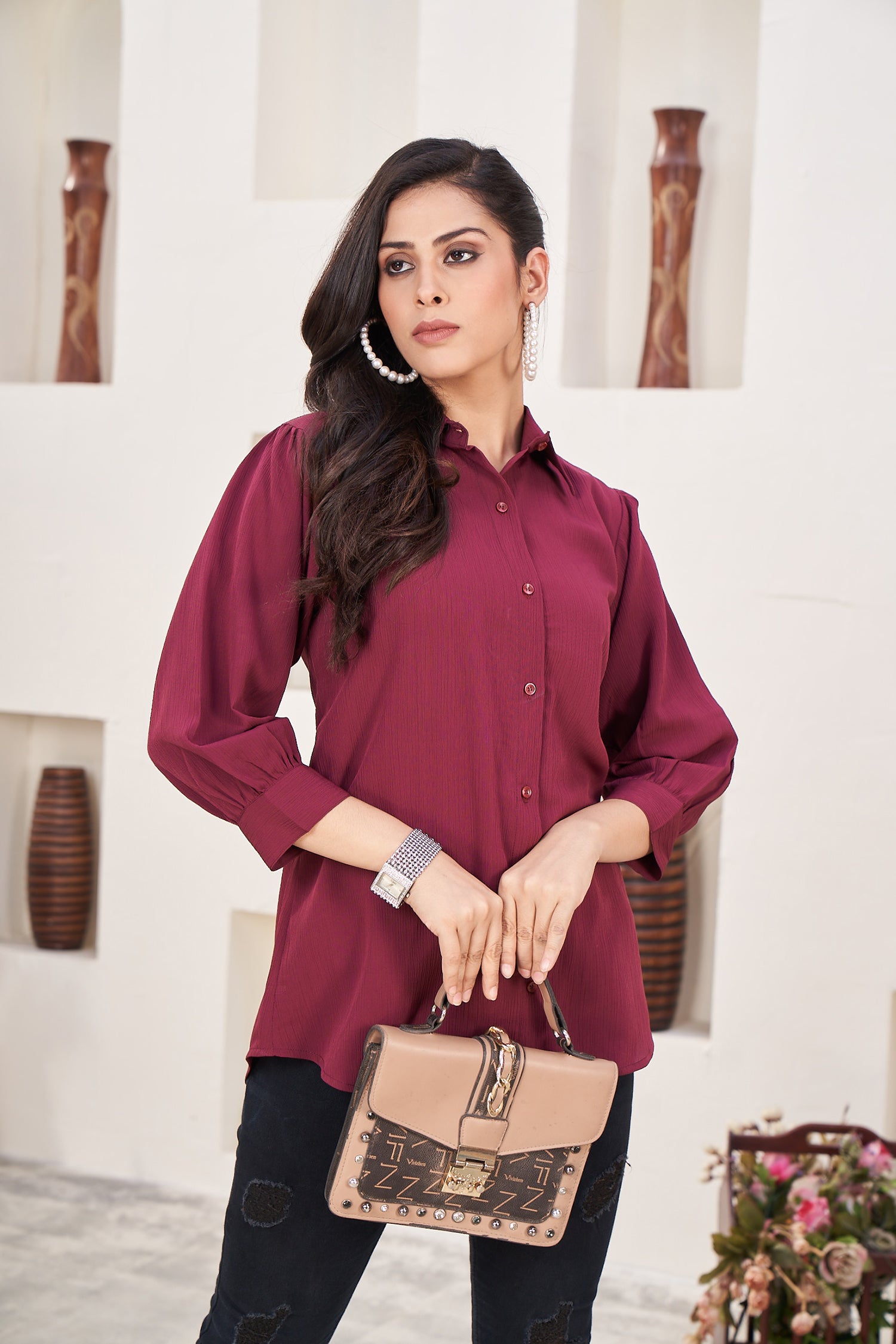 Clothiks Rinkal Cotton shirt