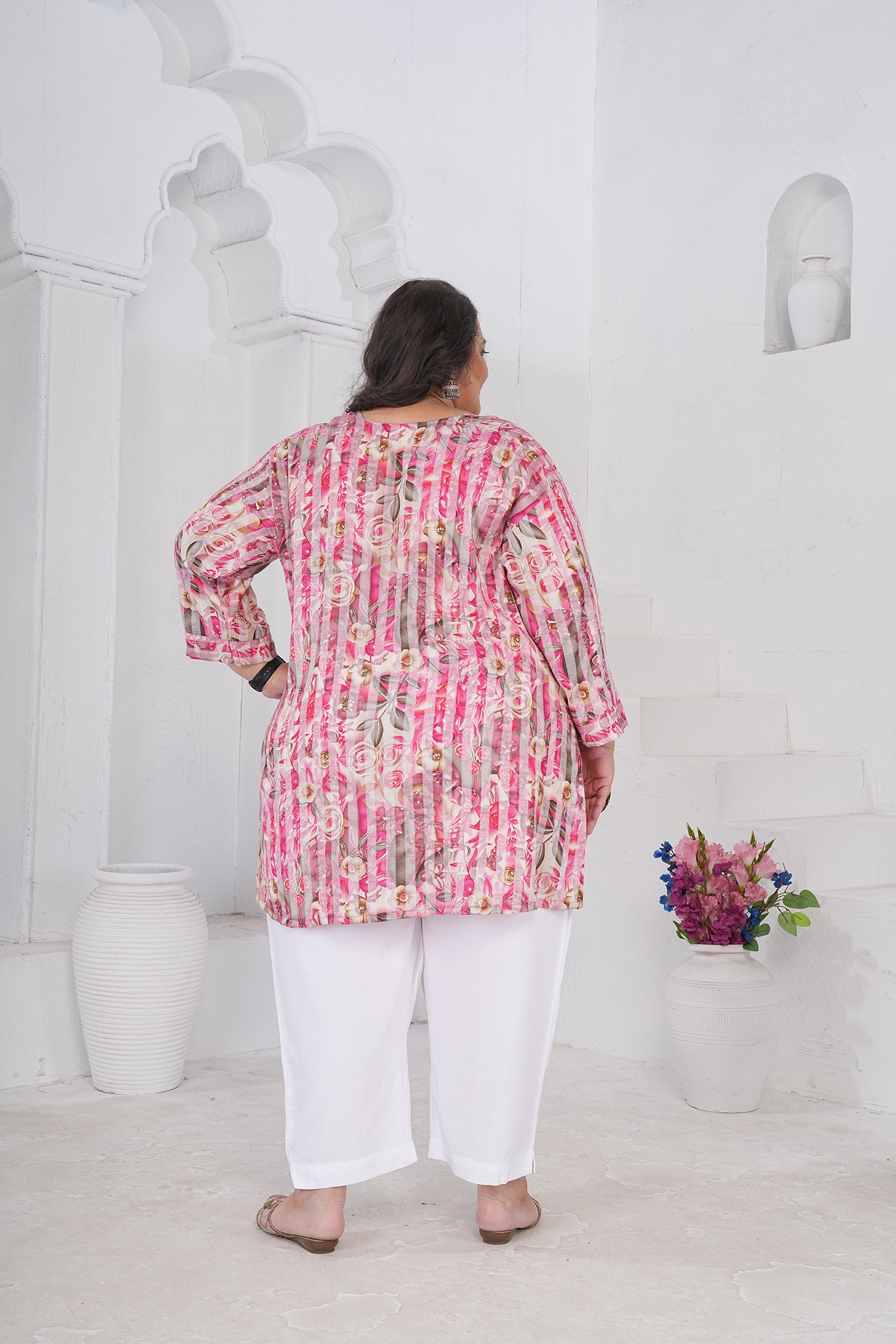Clothiks RiyonSlub Full stiched kurti