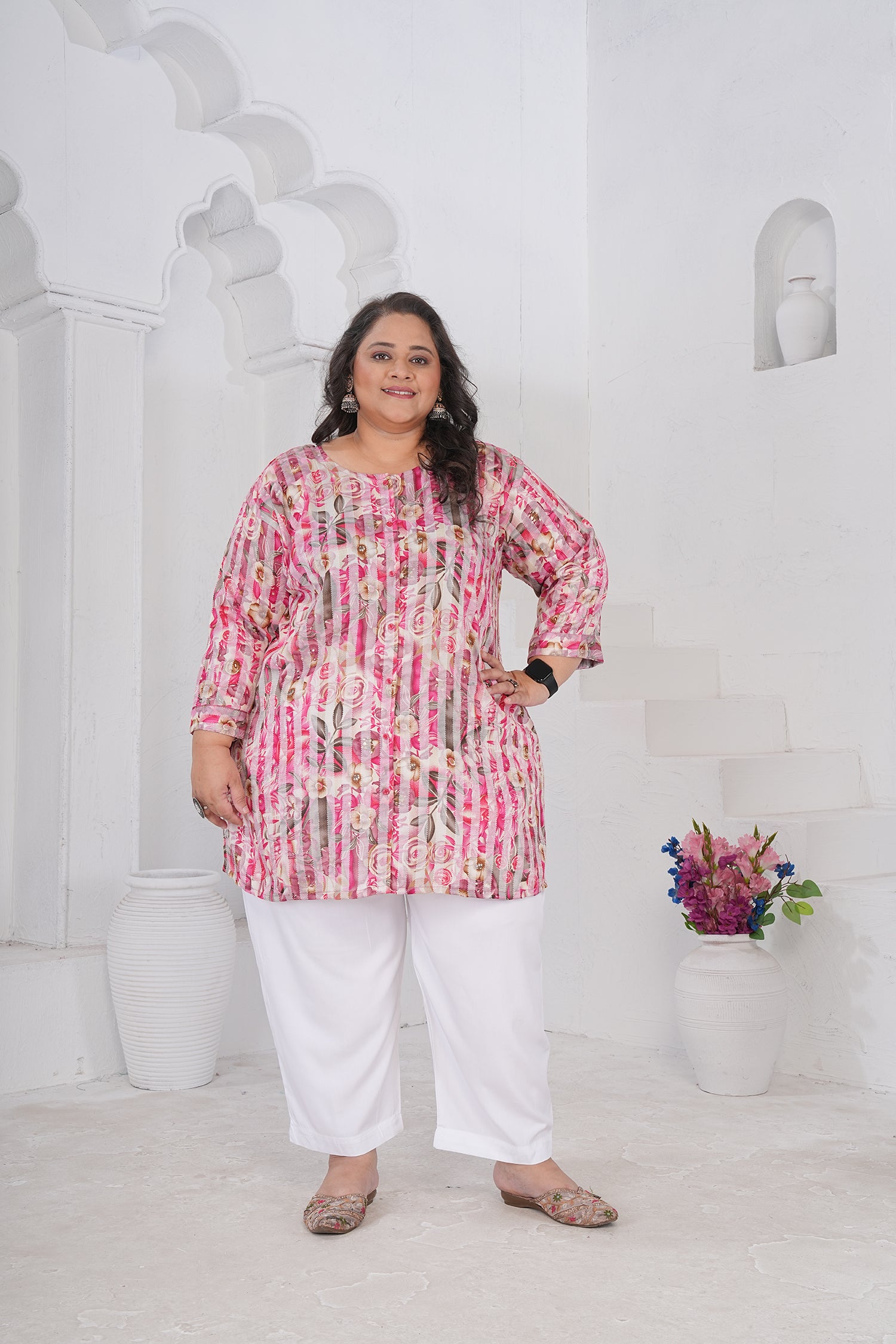Clothiks RiyonSlub Full stiched kurti
