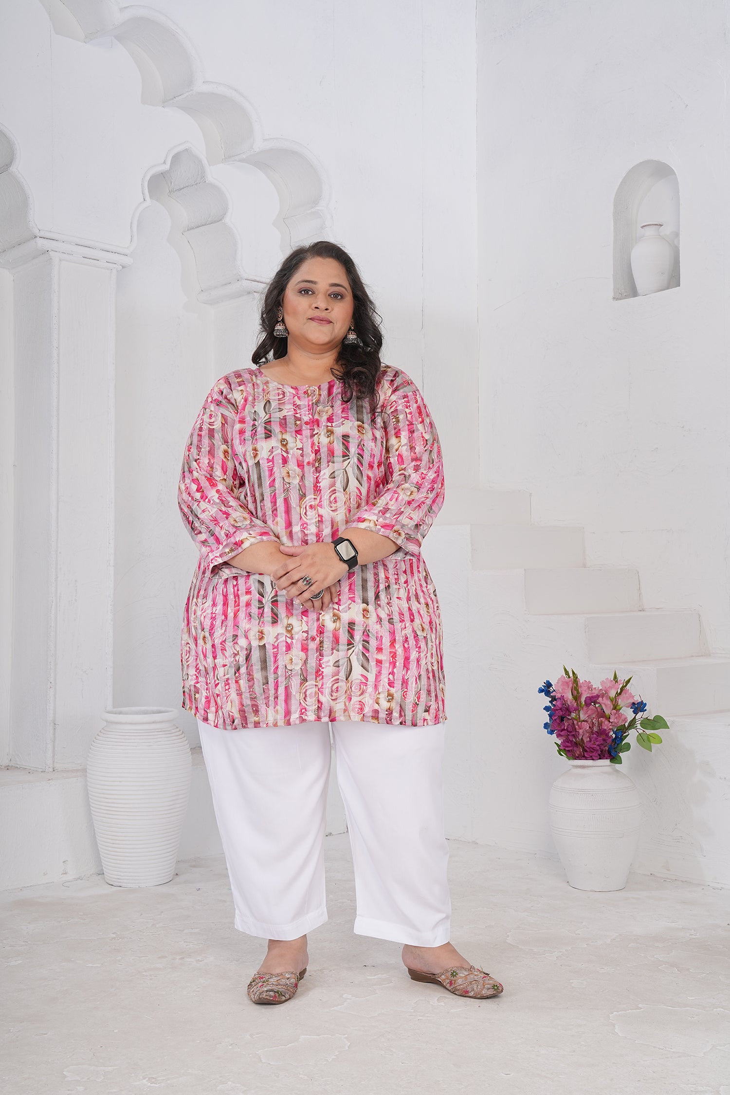 Clothiks RiyonSlub Full stiched kurti