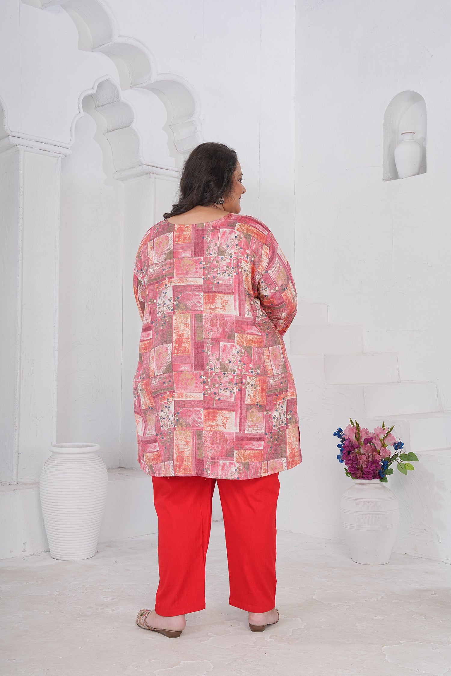 Clothiks RiyonSlub Full stiched kurti