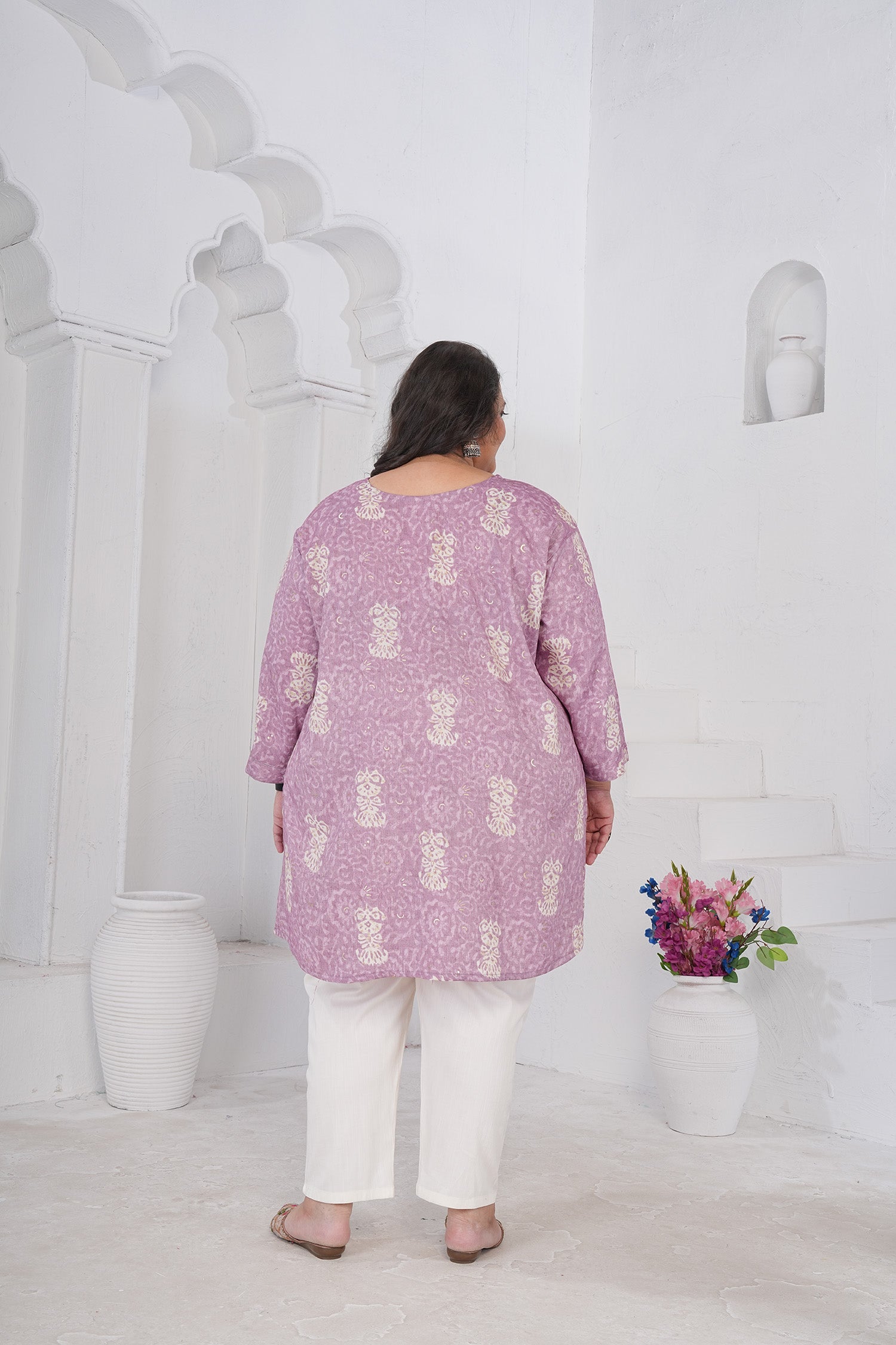 Clothiks RiyonSlub Full stiched kurti
