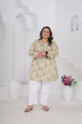 Clothiks RiyonSlub Full stiched kurti