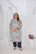 Clothiks RiyonSlub Full stiched kurti