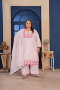 Clothiks Premium Pure Cotton Export Quality With Embroidery and Cotton Inner kurti