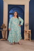 Clothiks Premium Riyon export quality Long  Kurti