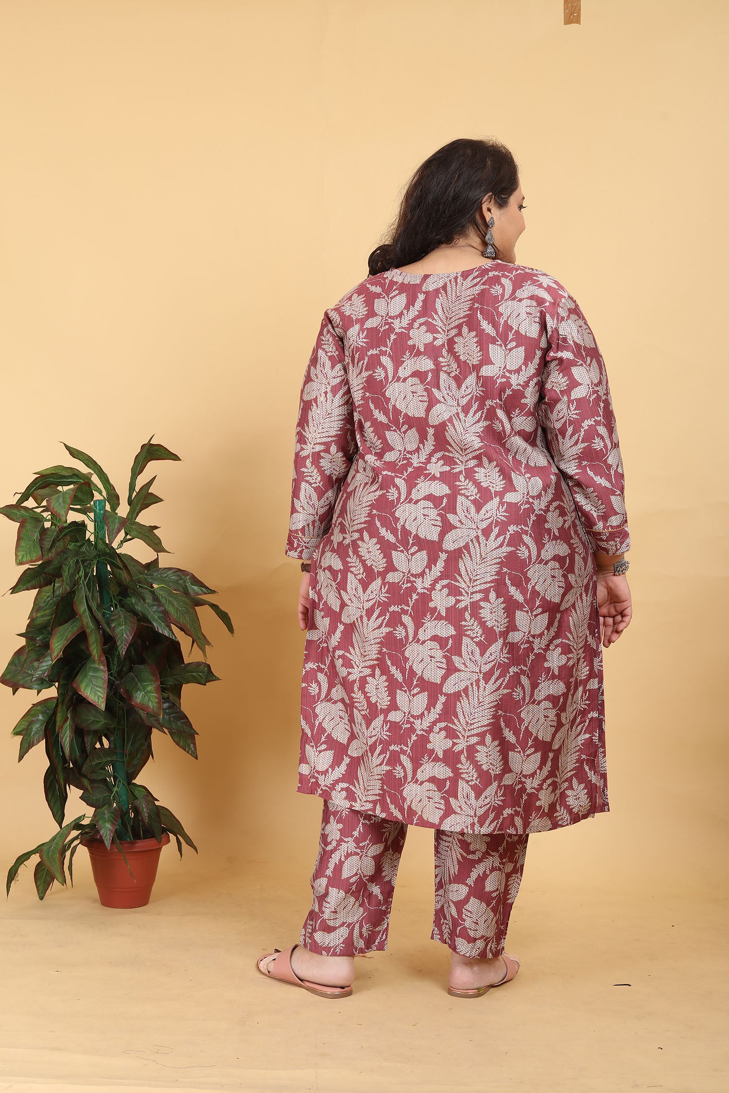 Clothiks Premium Lichi Viscose Export Quality With Handwork kurti