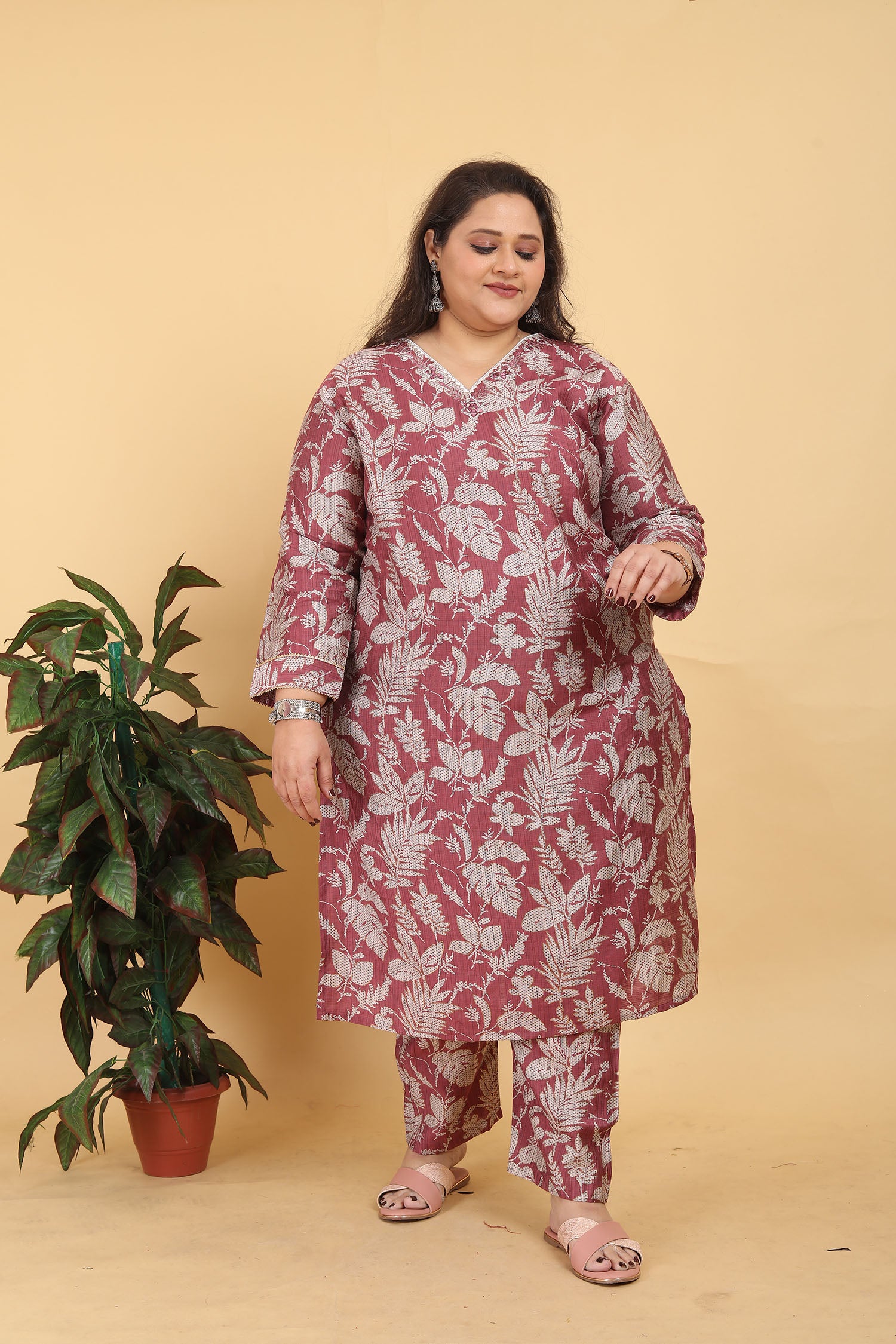 Clothiks Premium Lichi Viscose Export Quality With Handwork kurti