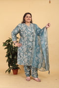 Clothiks Premium Lichi Viscose Export Quality With Handwork kurti