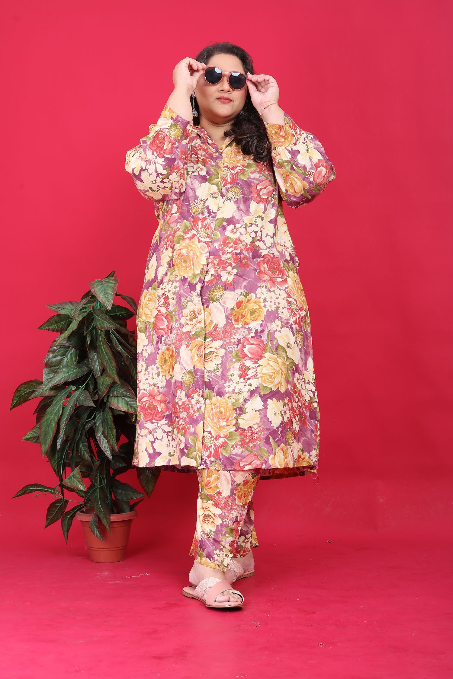 Clothiks RiyoPremiun export quality With Two Pockets kurti
