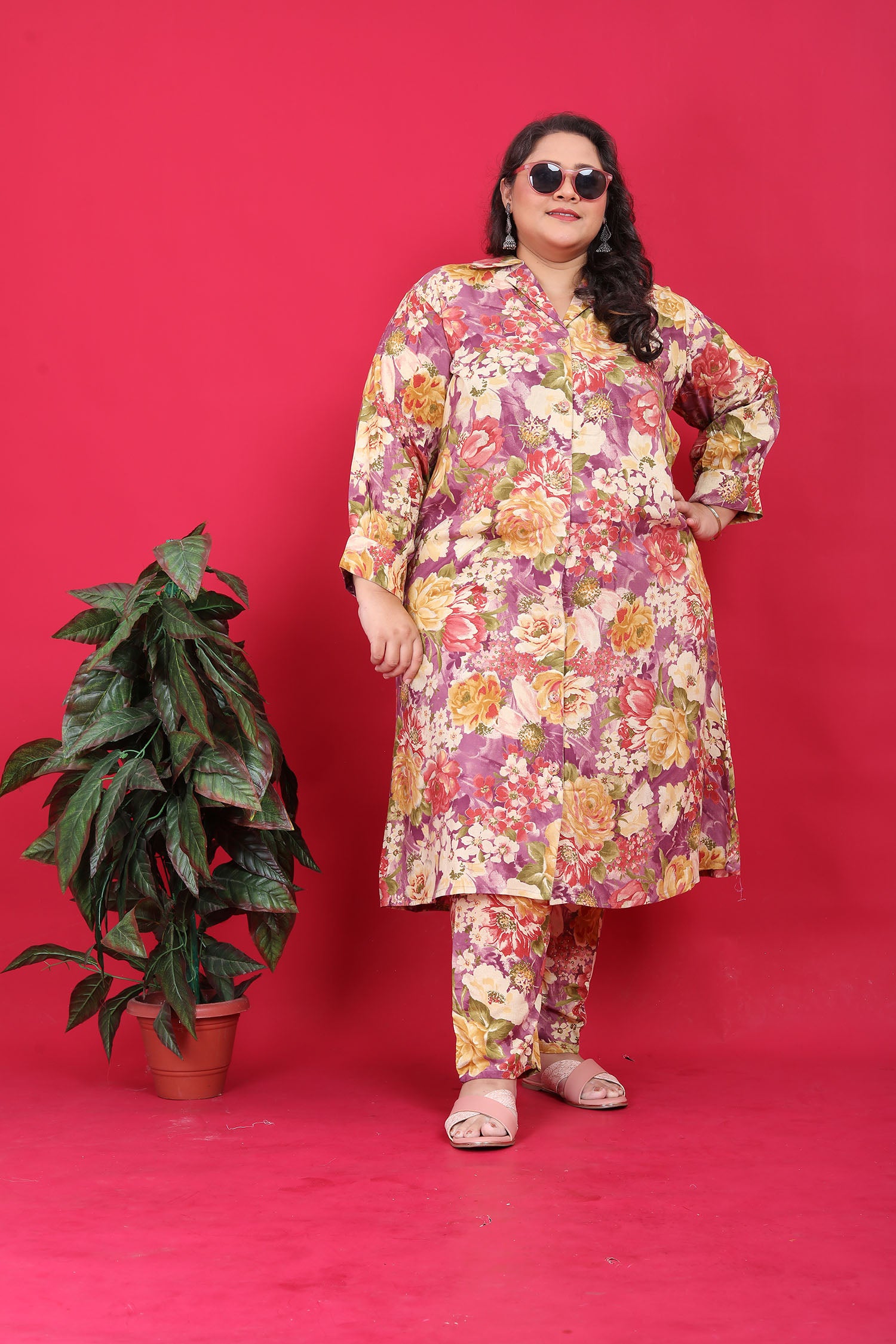 Clothiks RiyoPremiun export quality With Two Pockets kurti
