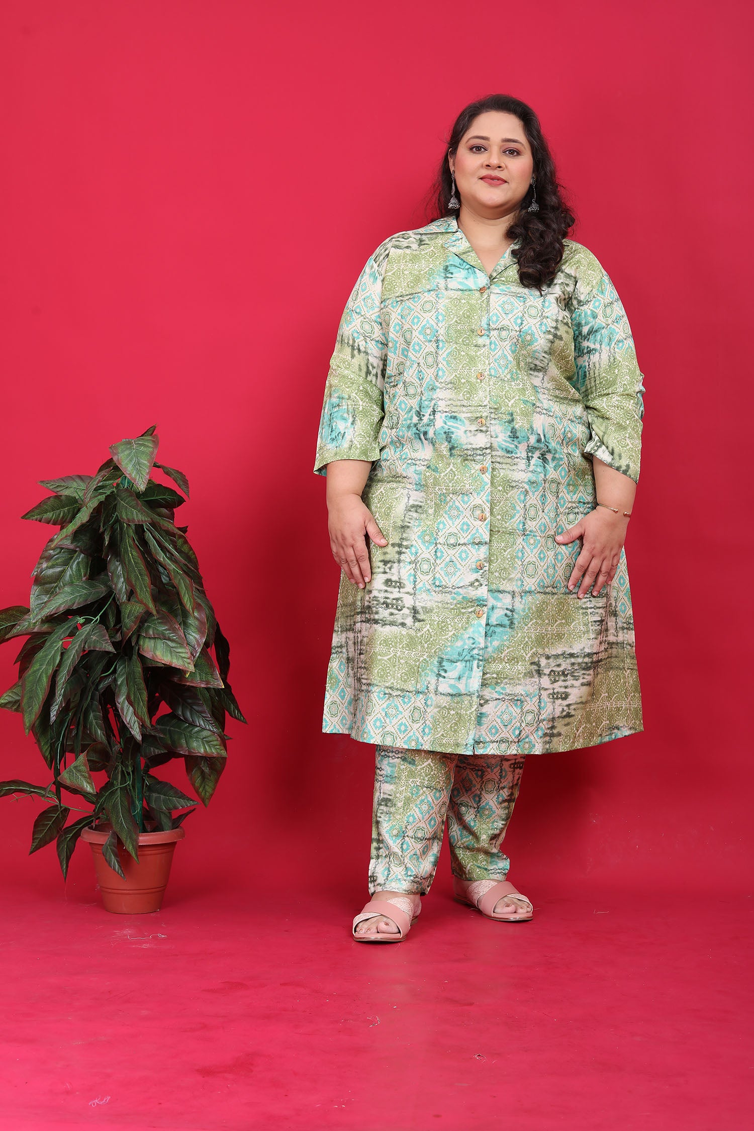 Clothiks Premium Vertical export quality With Two Pockets kurti