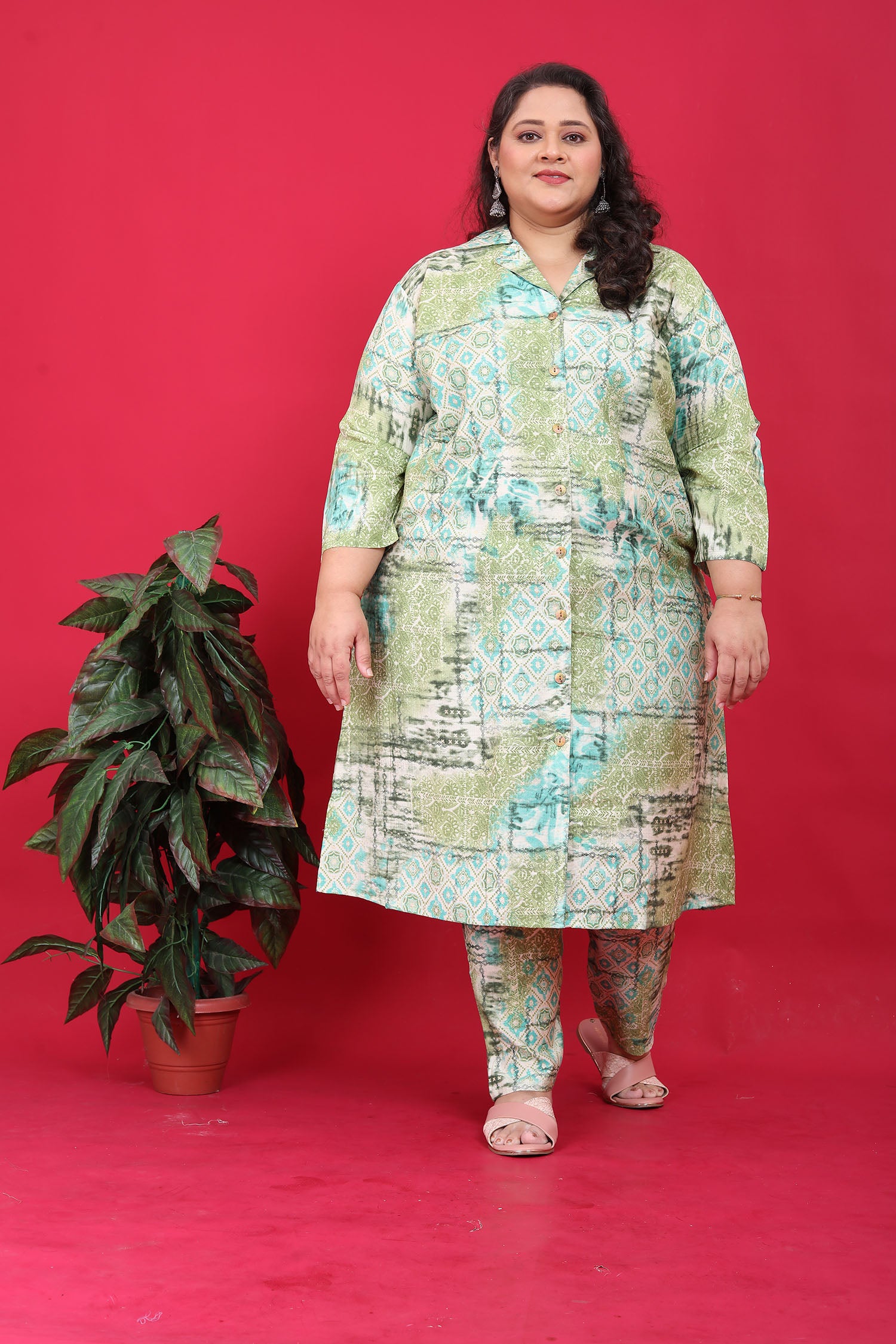 Clothiks Premium Vertical export quality With Two Pockets kurti