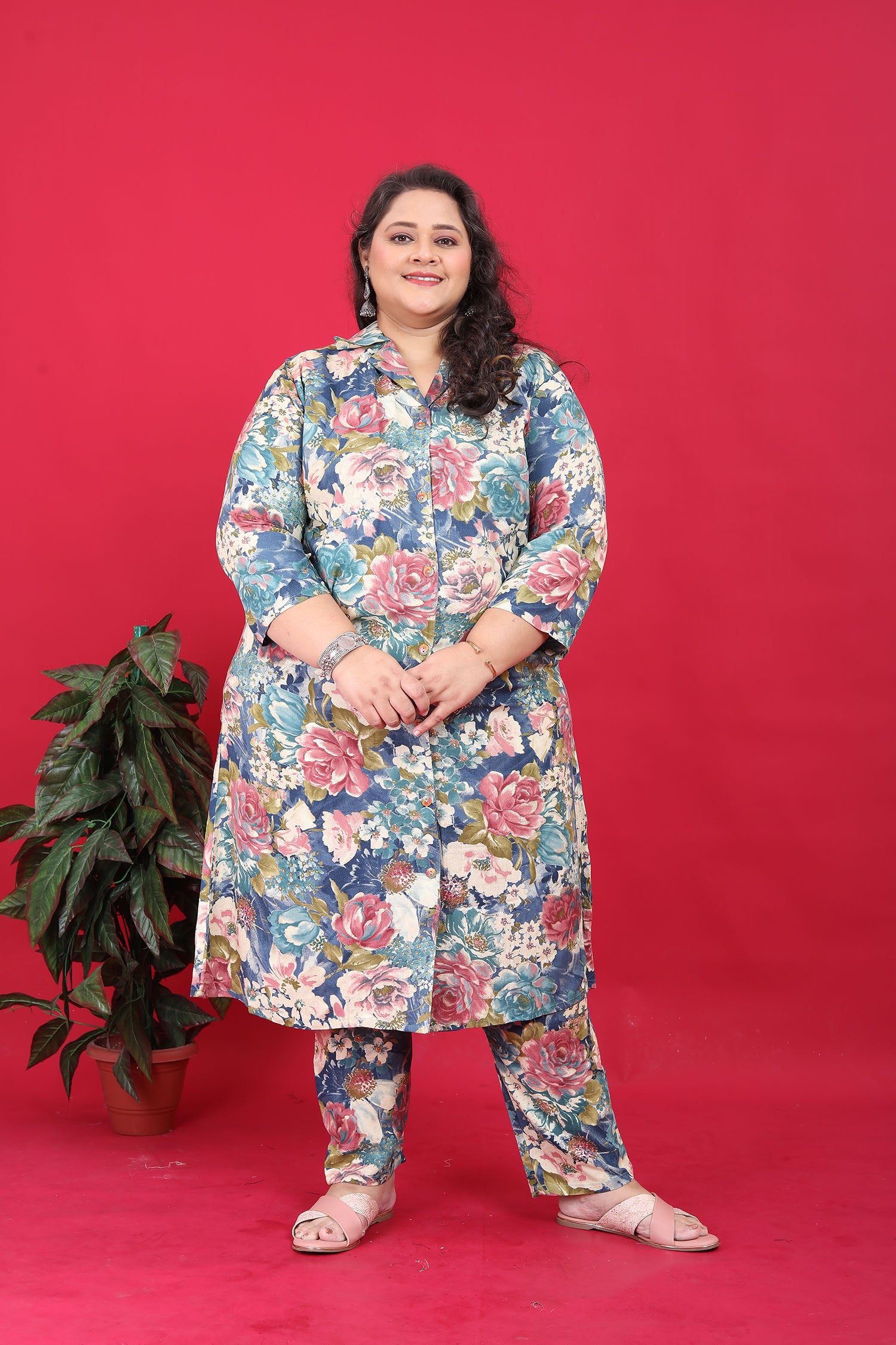 Clothiks Premium Riyon export quality With Two Pockets kurti