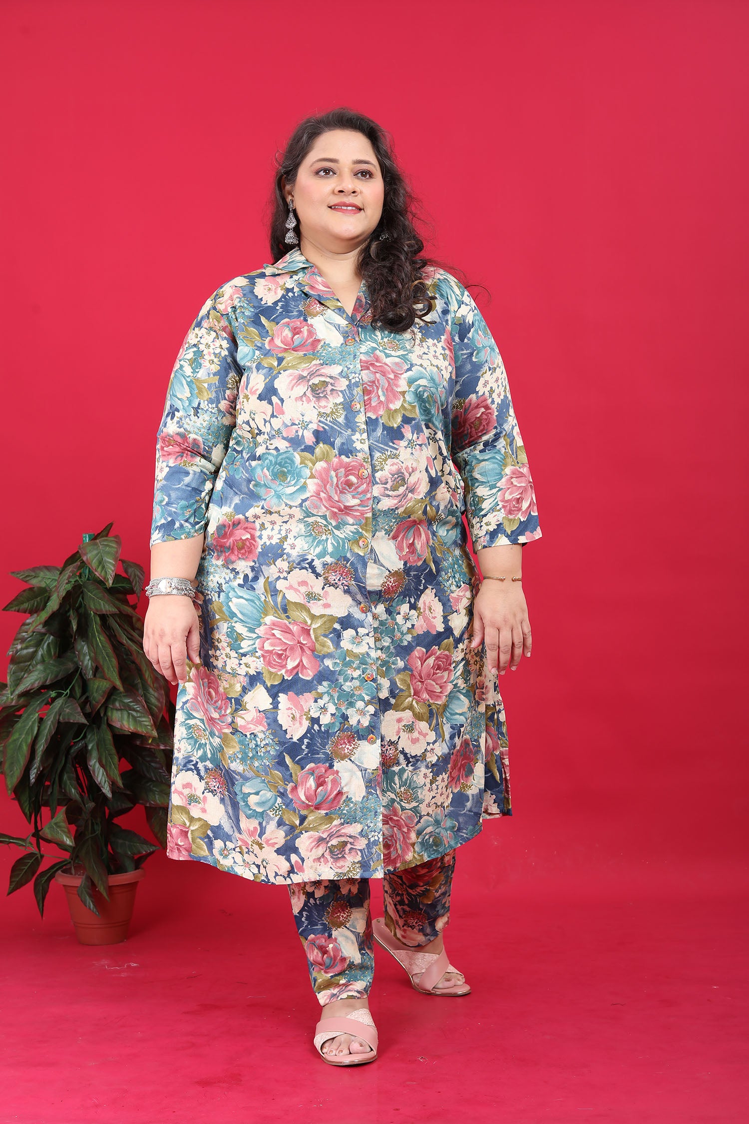 Clothiks Premium Riyon export quality With Two Pockets kurti