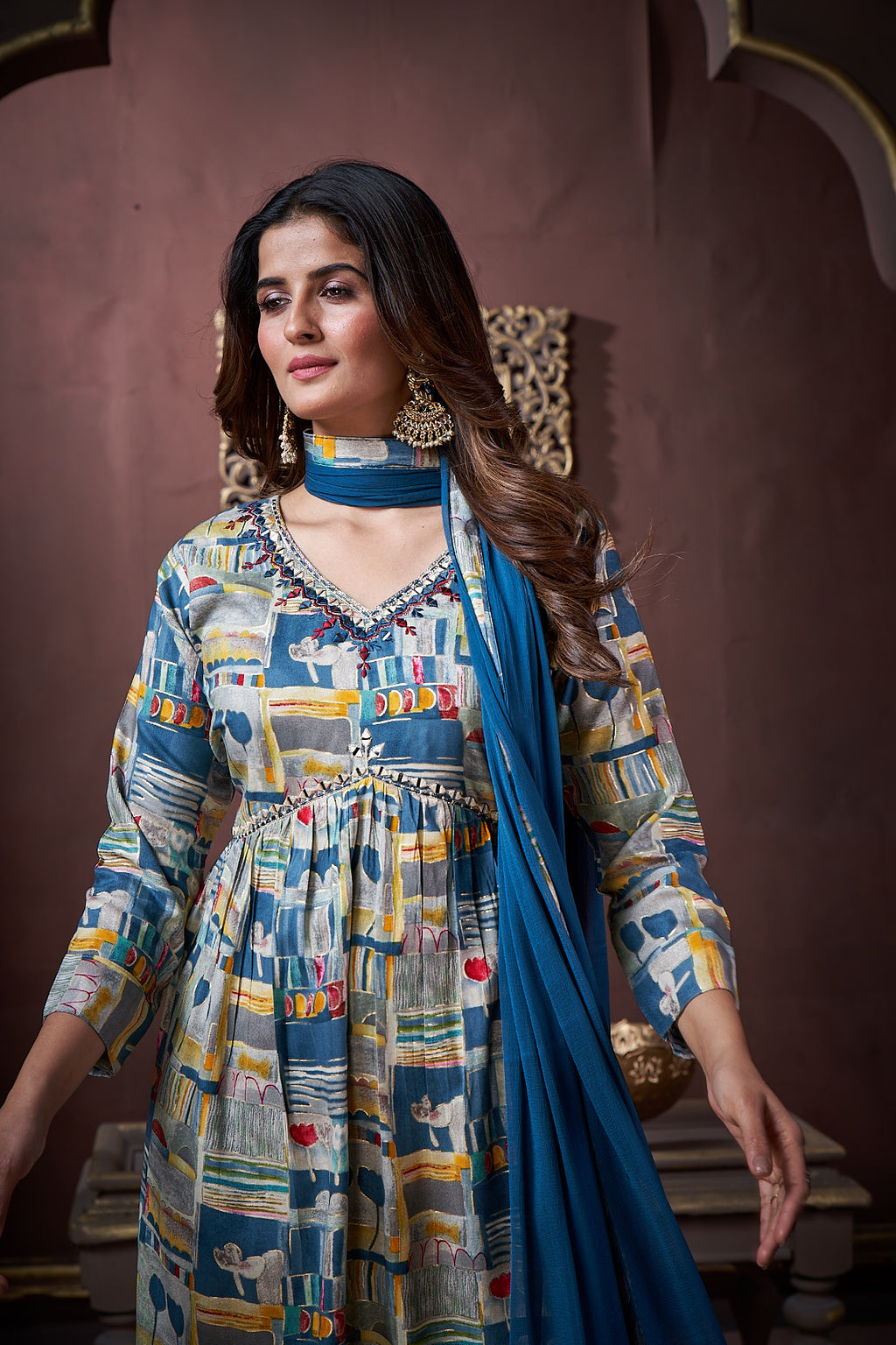 Afgani Alia  Premium Riyon Export Quality Handwork