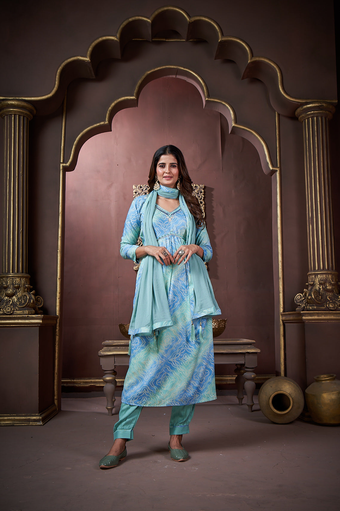 Afgani Alia  Premium Riyon Export Quality Handwork