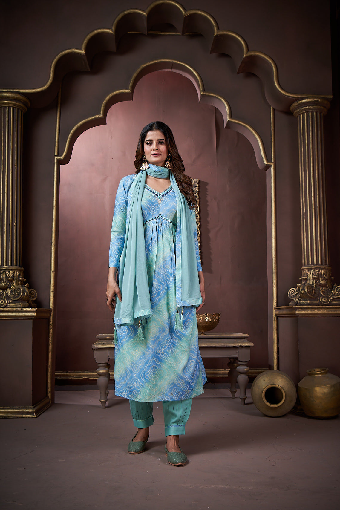Afgani Alia  Premium Riyon Export Quality Handwork