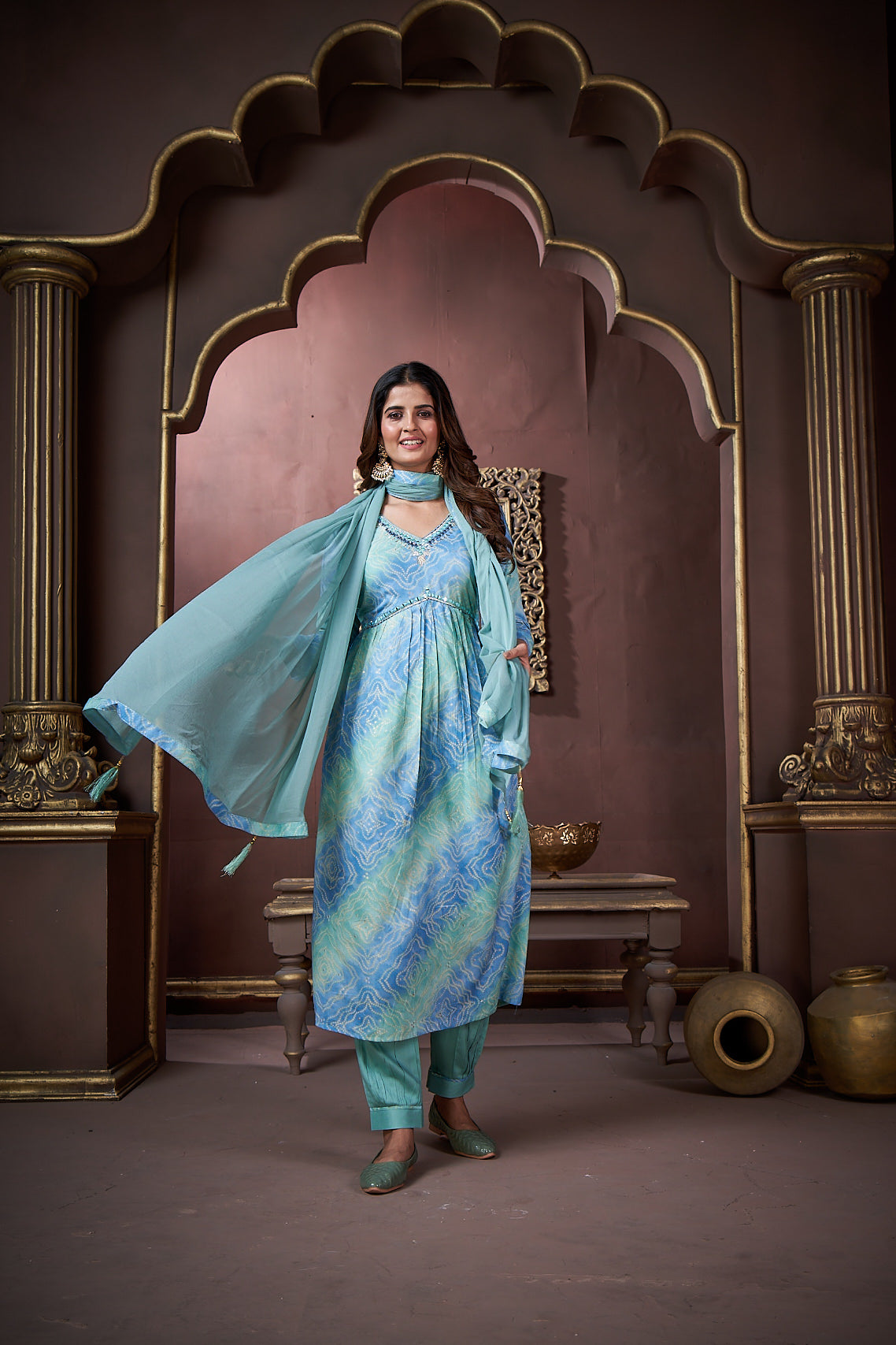 Afgani Alia  Premium Riyon Export Quality Handwork