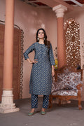 Clothiks Premium Royal Silk export quality With Handwork and Cotton Inner Stiched kurti
