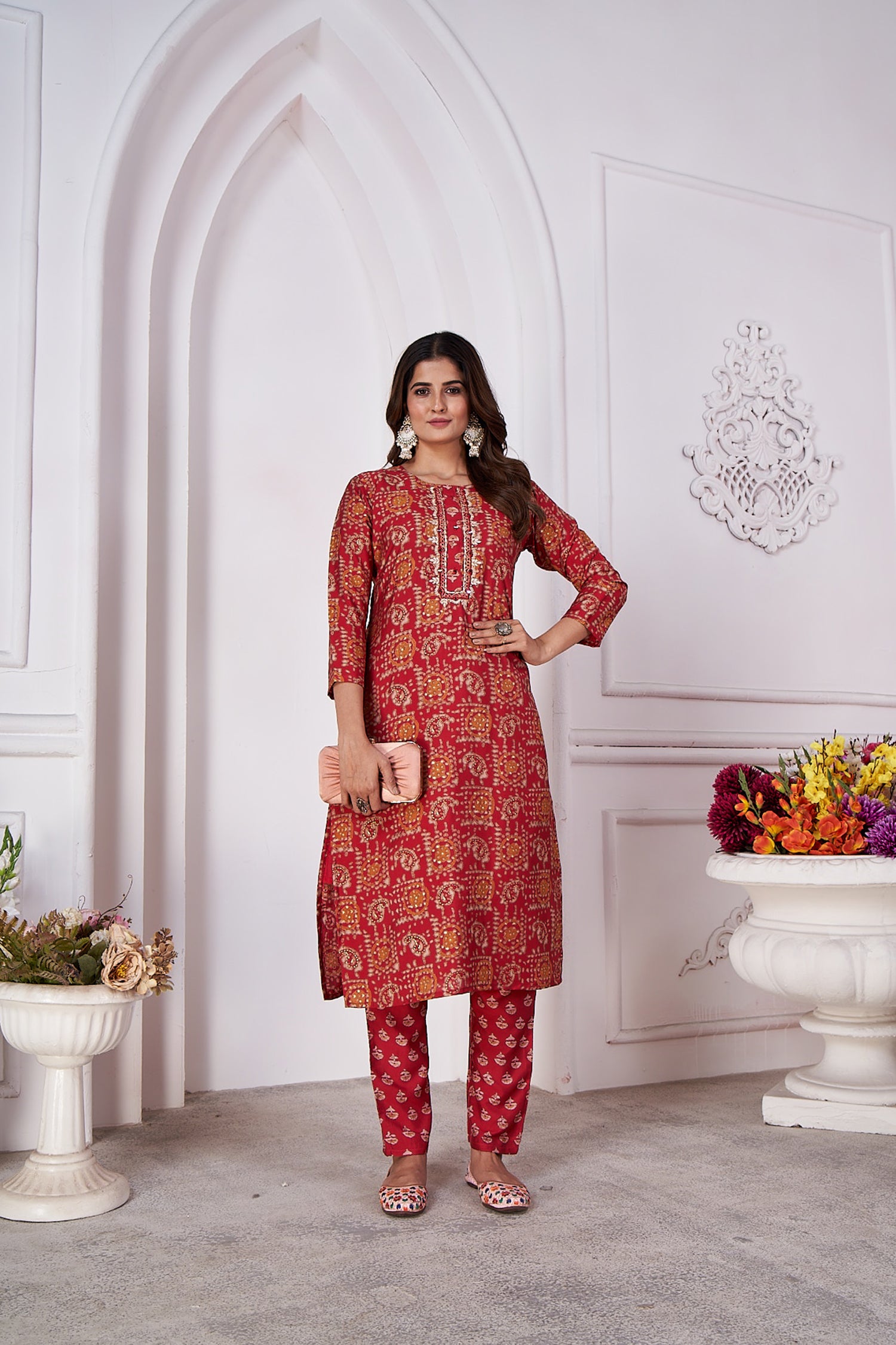 Premium Royal Silk export quality With Handwork and Cotton Inner Stiched