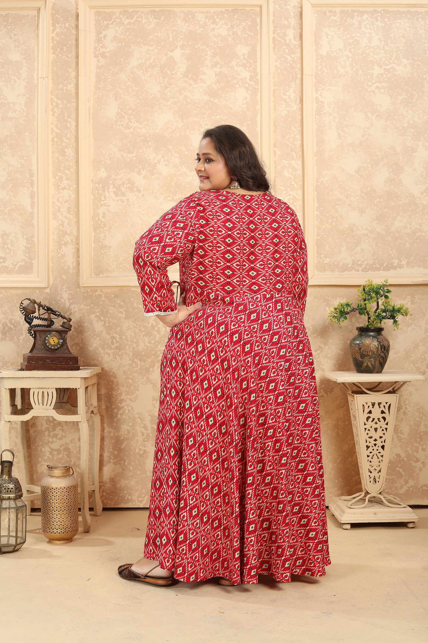 Clothiks Premium Riyon export quality Long  Kurti