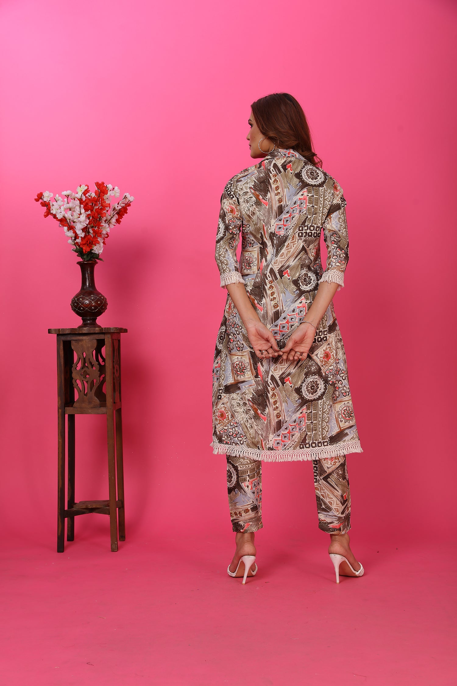 Clothiks Premium Riyon export quality With Pocket kurti