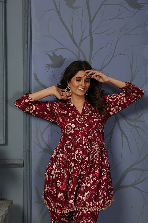 Clothiks Premium Riyon export quality Co-ord set