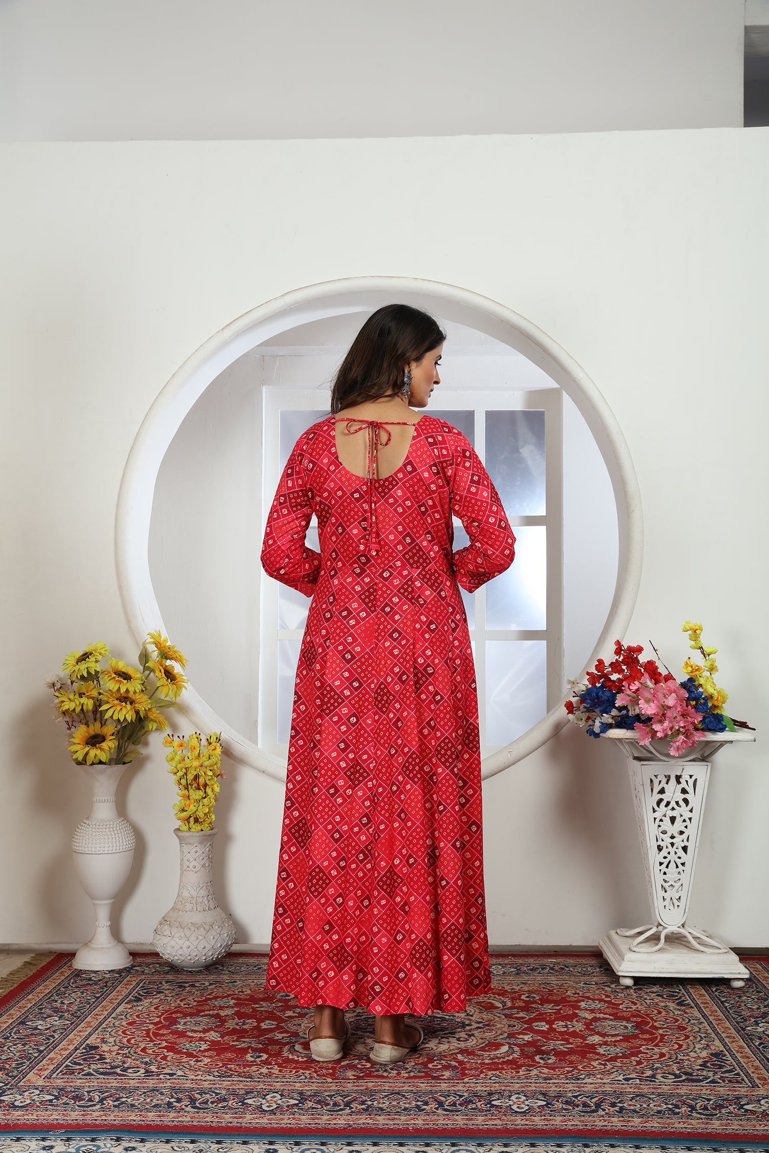 Clothiks Premium Riyon Export Quality Long  Kurti