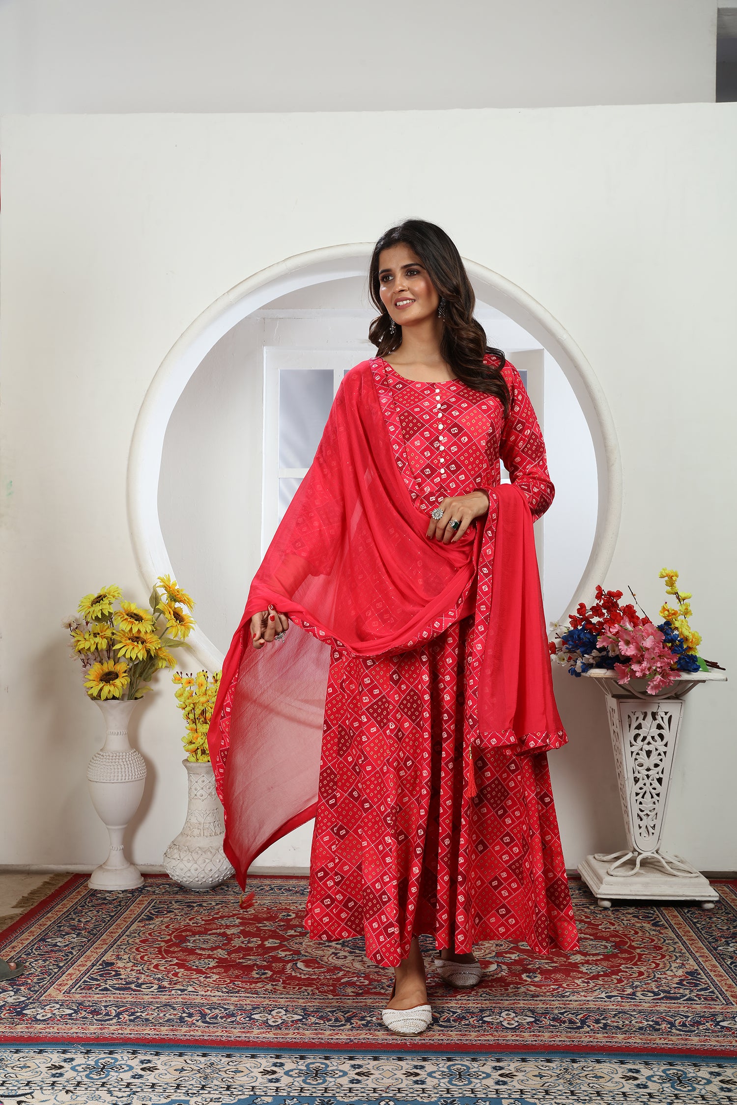 Clothiks Premium Riyon Export Quality Long  Kurti
