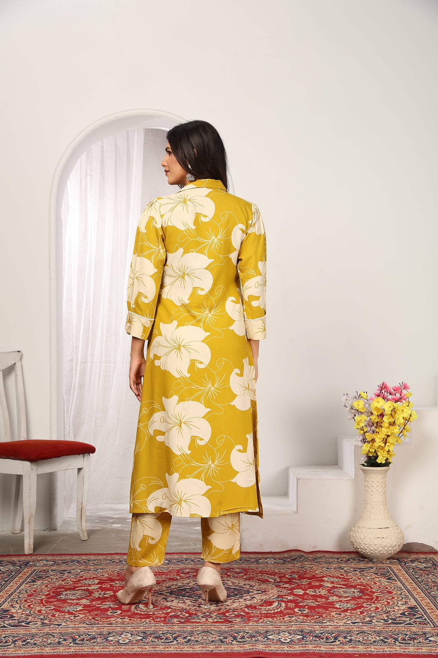 Clothiks Premium Chanderi export quality With Pocket kurti